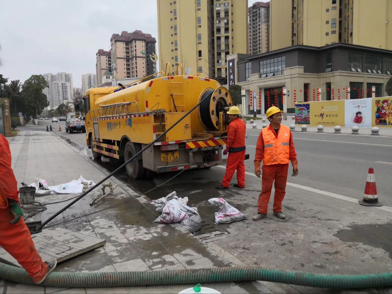 宁海排污管道清淤-管道清洗